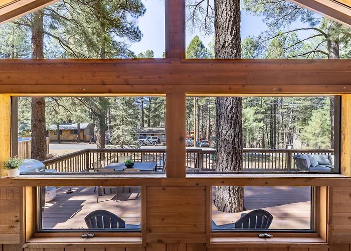 Ferienhaus Twin Pines In The Woods Mountainaire
